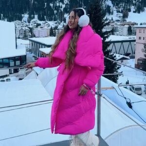 Akira Hot Pink Winter Coat